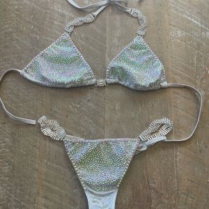 Angel Competition Bikini White